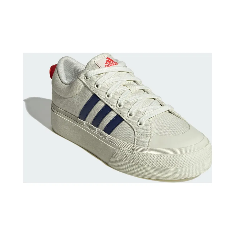 adidas Bravada 2.0 Platform Ivory Dark Blue Bright Red (IF1618)