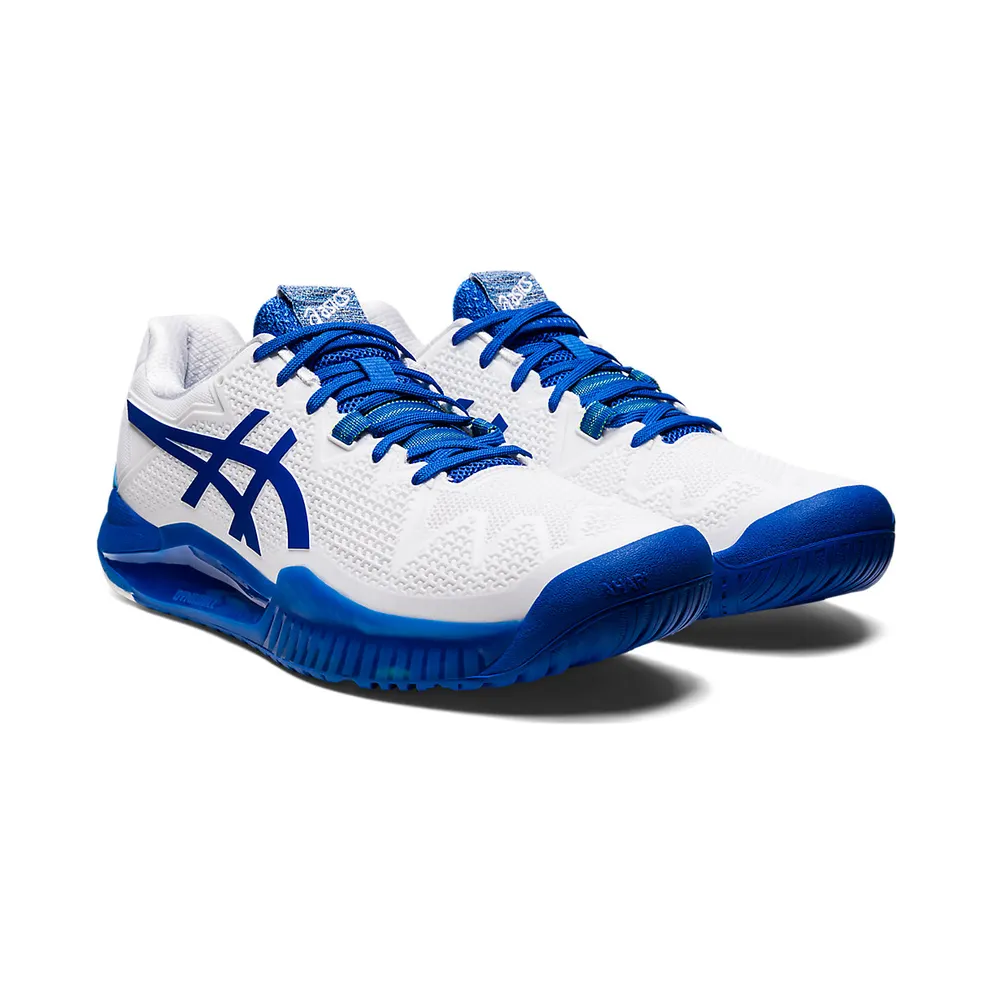 Asics GEL-RESOLUTION 8 White/Tuna Blue (1041A345.960)