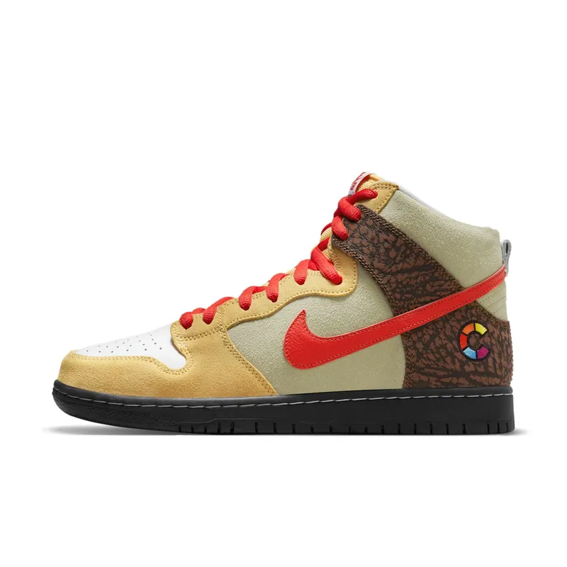 Nike SB Dunk High “Color Skates – Kebab and Destroy” (CZ2205-700)
