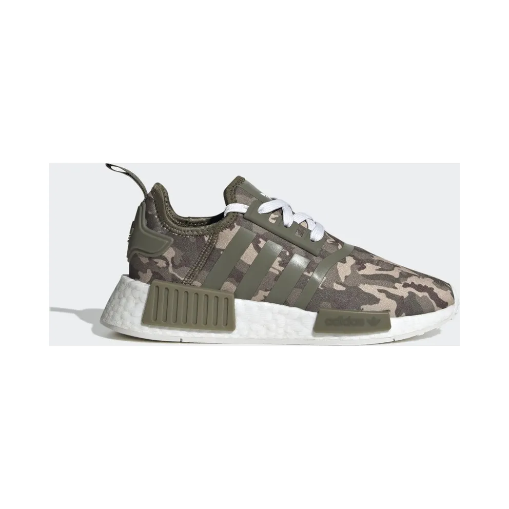 adidas NMD_R1 J Olive Strata / Cloud White / Olive Strata (HQ1652)