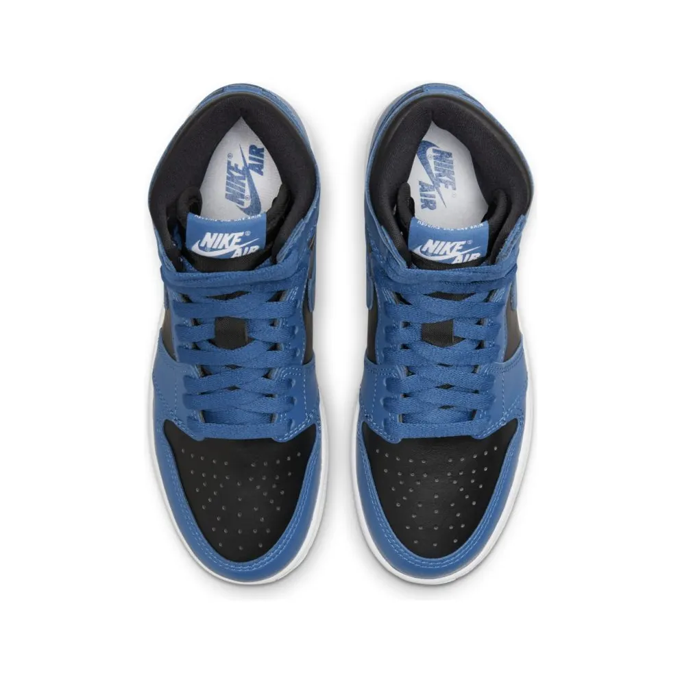 Jordan 1 Retro High OG Dark Marina Blue (GS) (575441-404)