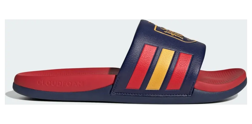 Adidas Adilette Comfort 2.0 Spanje Badslippers Dark Blue / Vivid Red / Crew Yellow (JS4973)
