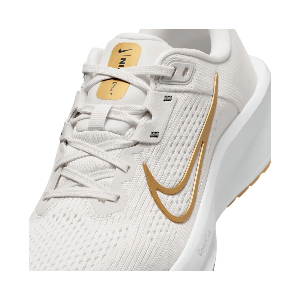 Nike Quest 6 Phantom Sail Pale Ivory Metallic Gold (FD6034-003)