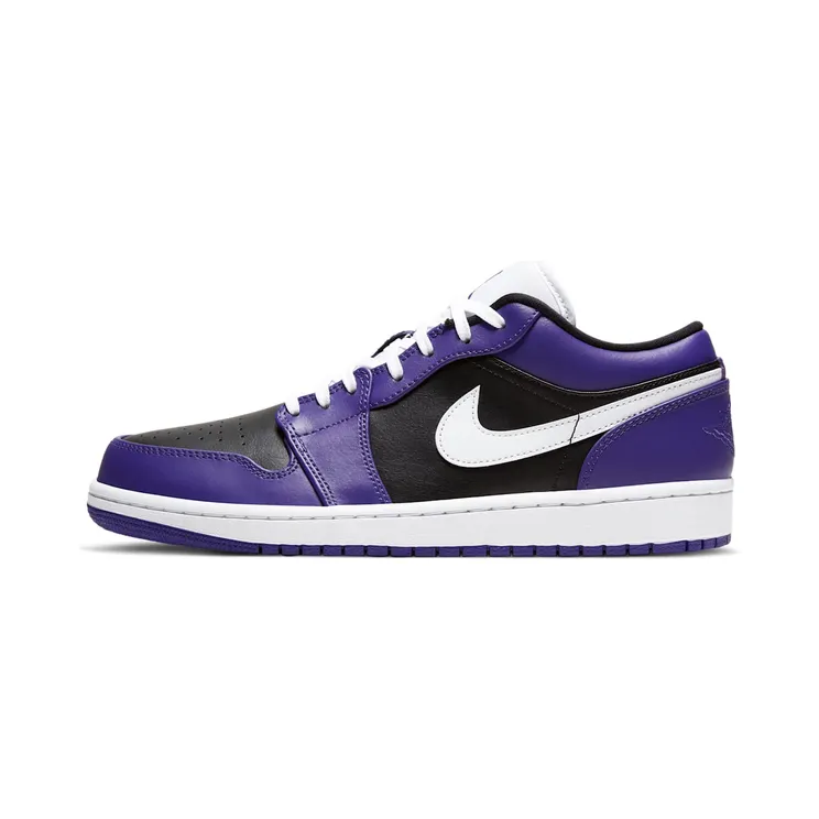 Air Jordan 1 Low “Court Purple / Black / White” (553558-501)