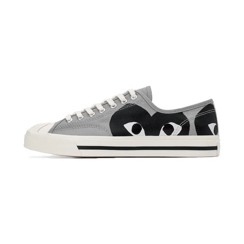 Converse Converse x Comme des Garçons PLAY Jack Purcell Low Top Drizzle/egret/black (171259C)