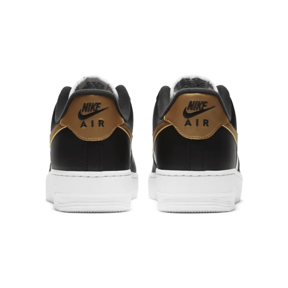 Nike Air Force 1 Low Black White Metallic Gold Black/White-Metallic Gold (CZ9189-001)