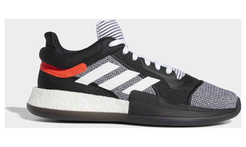 Adidas Marquee Boost Low ‘Core Black’ Core Black/Cloud White/Solar Red (D96931)