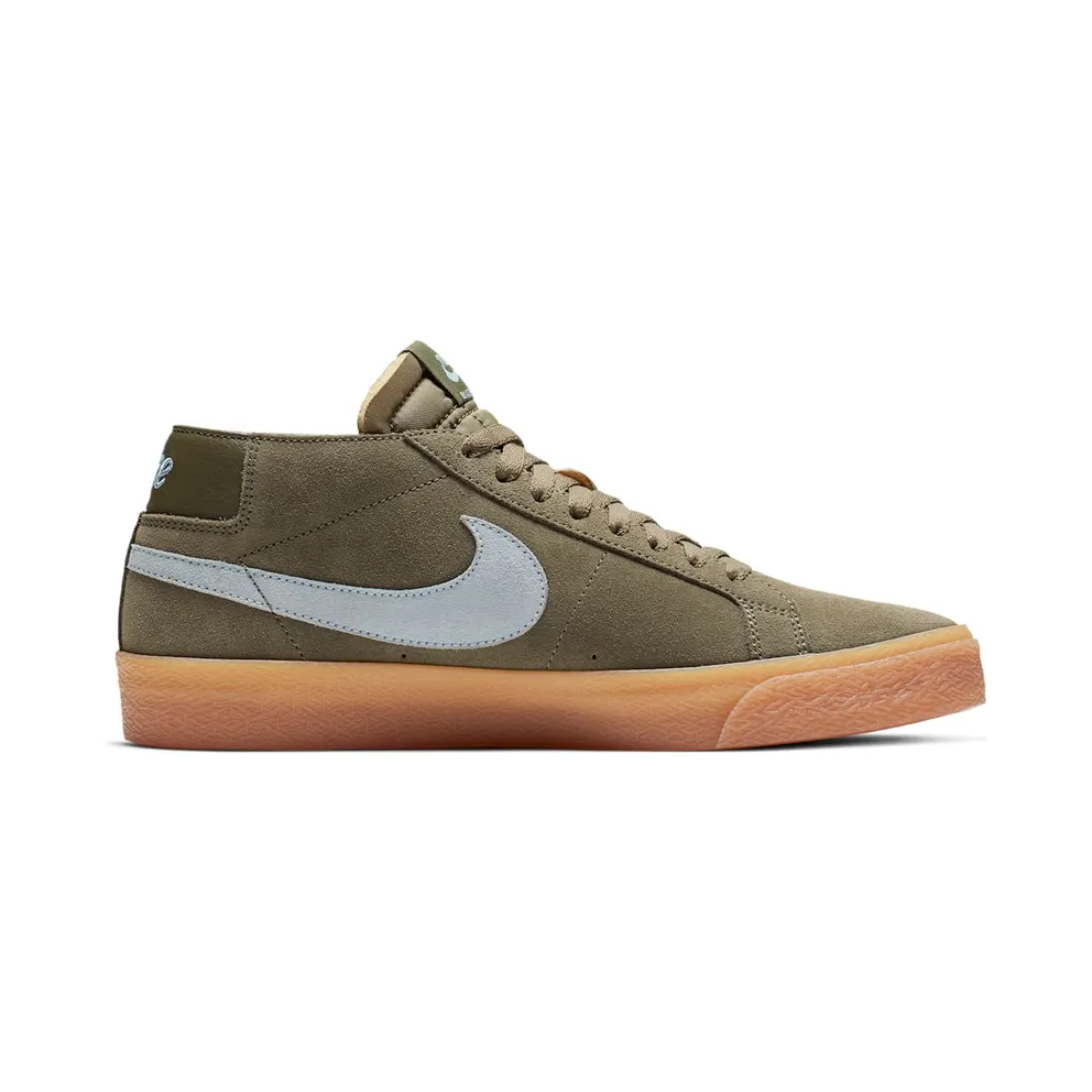 Nike SB Zoom Blazer Chukka Medium Olive Light Armory Blue Medium Olive/Gum Light Brown-Light Armoury Blue (AT9765-201)