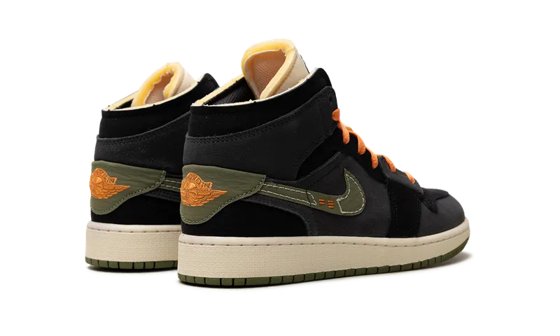 Air Jordan 1 Mid SE GS “Craft Anthracite Light Olive” (FD5847-003)