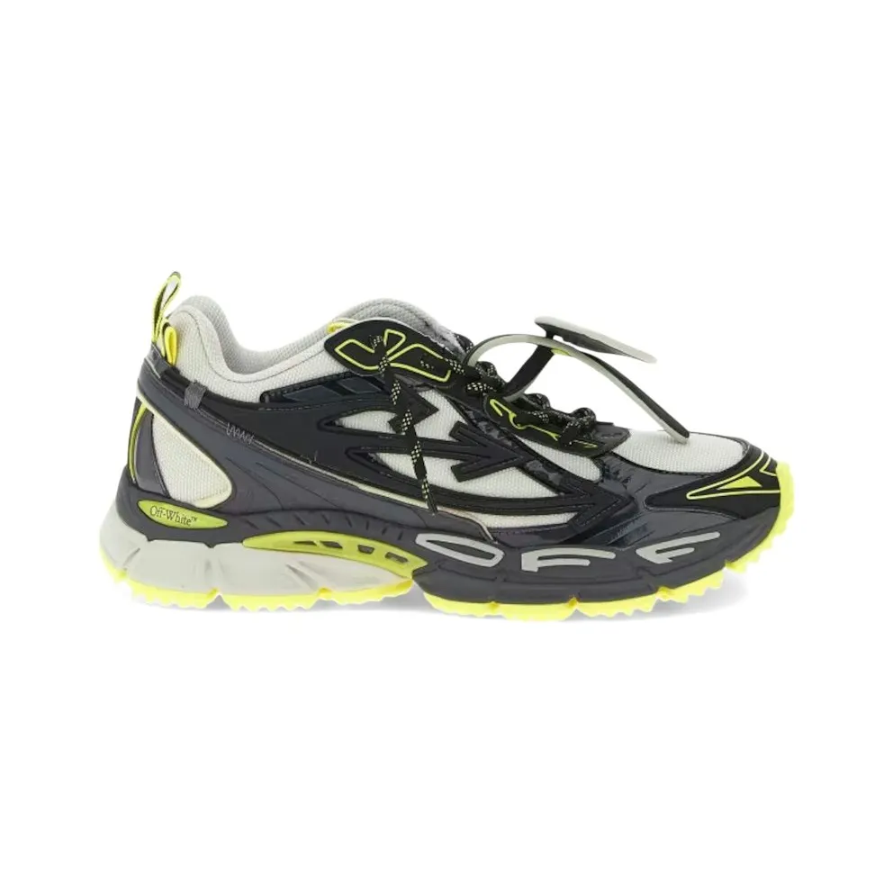 Off-White Be Right Back Black / Lemon Yellow (OMIA295F25FAB0021015)