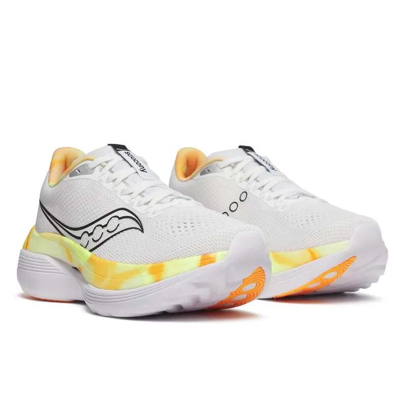 Saucony Endorphin Trainer White Black Yellow Orange (S20996-130)