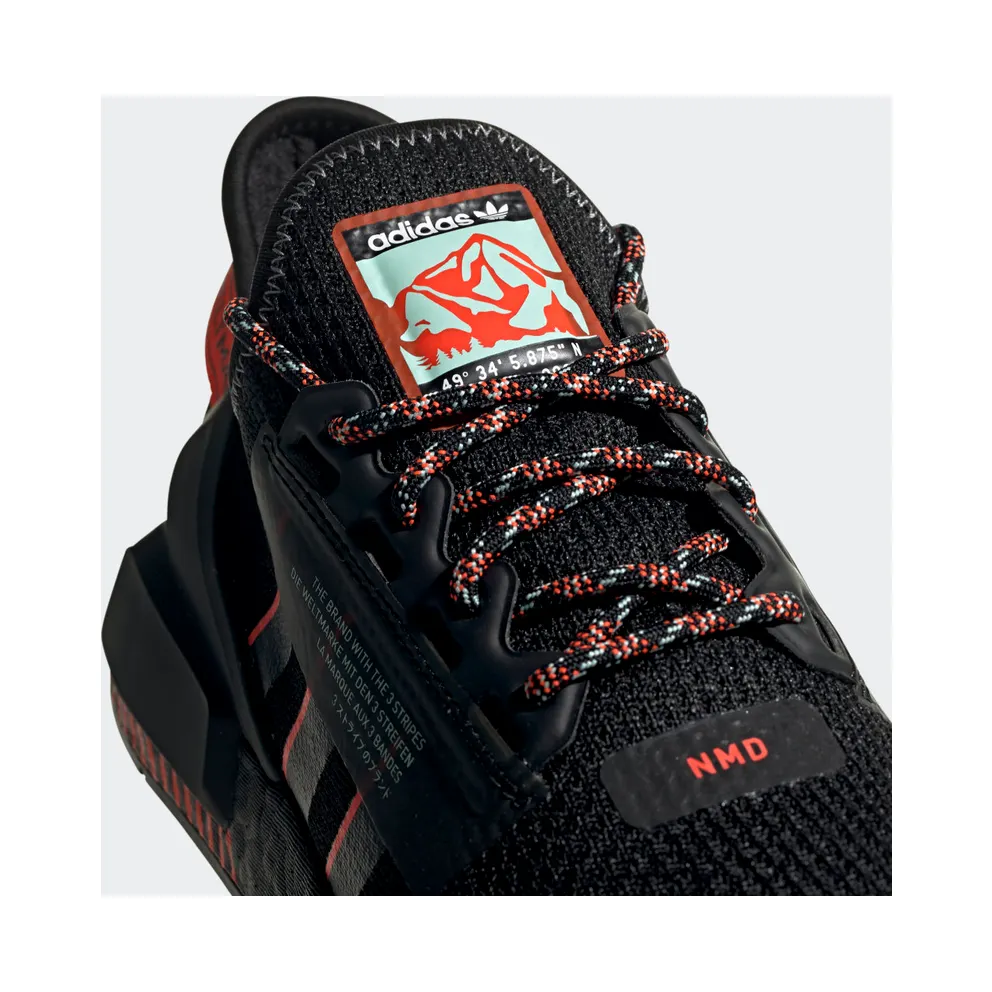adidas NMD_R1 V2 Core Black / Core Black / Solar Red (FW6409)