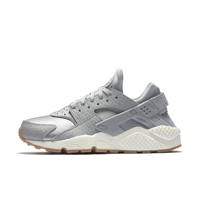 Nike Air Huarache Run Premium Wolf Grey/Wolf Grey-Sail (W) Wolf Grey/Wolf Grey-Sail (683818-012)