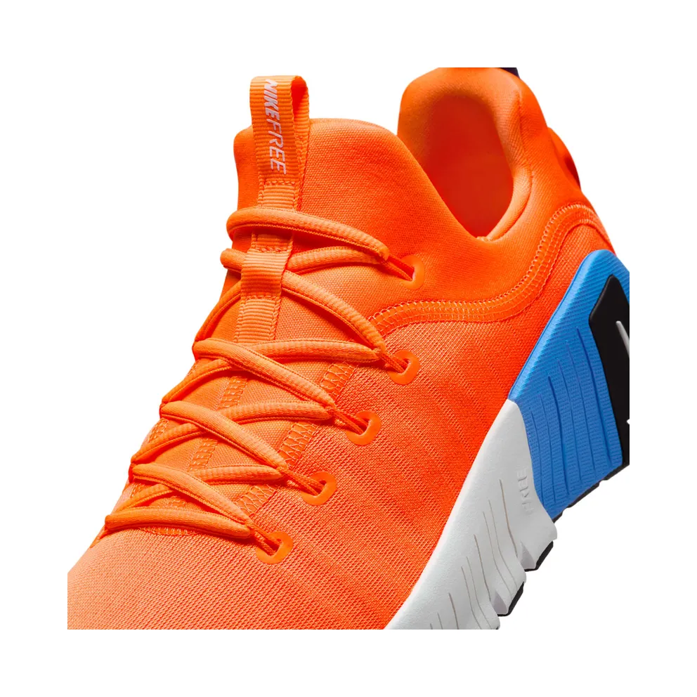 Nike Free Metcon 6 Total Orange Photo Blue Black White (FJ7127-802)