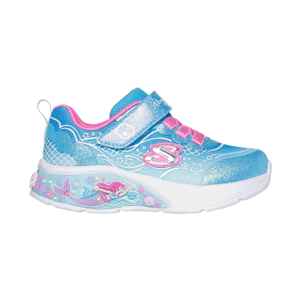 Skechers My Dreamers – Lil Mermaid Sneaker Blau