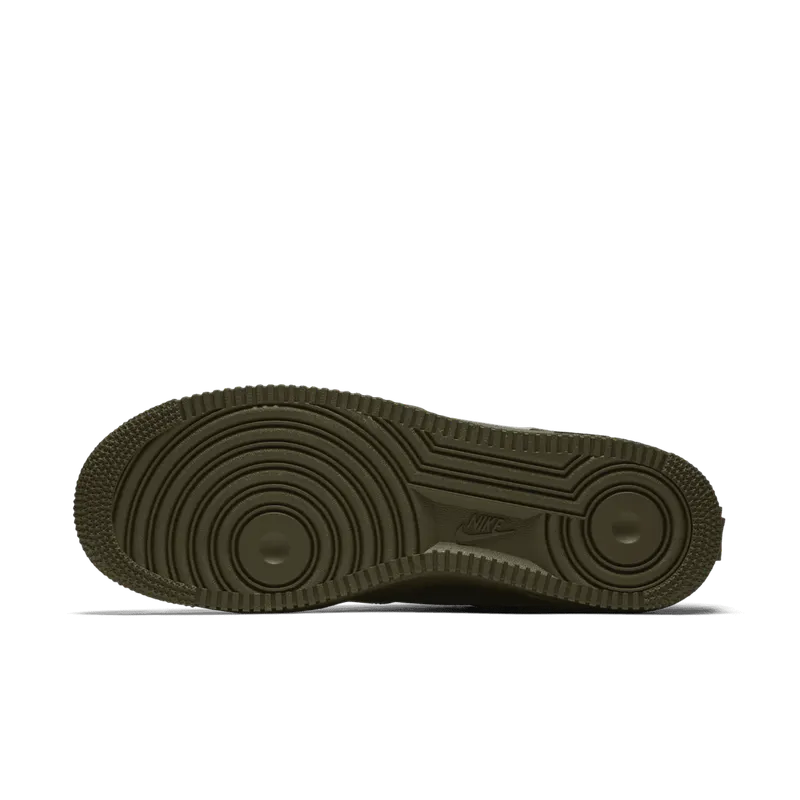 Nike Air Force 1 Low Utility Olive Canvas Olive Canvas/Black-White-Tour Yellow (AJ7747-300)