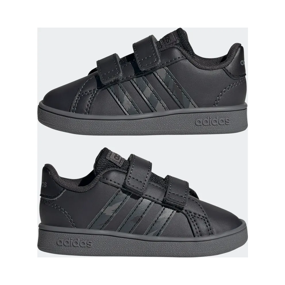 Adidas Grand Court Camouflage Carbon / Grey Four / Core Black (GW6233)
