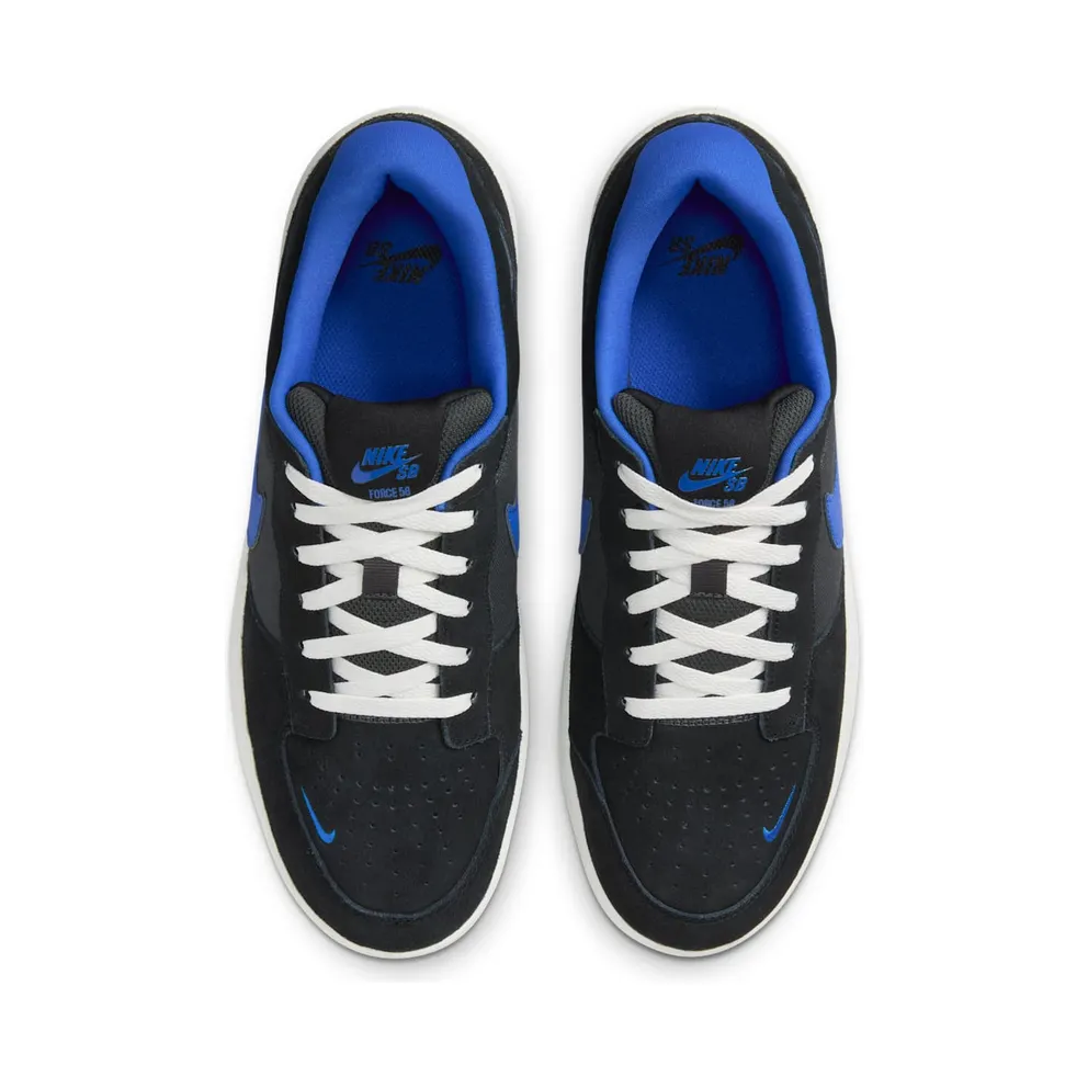 Nike SB Force 58 Black Anthracite Summit White Hyper Royal (DV5477-004)