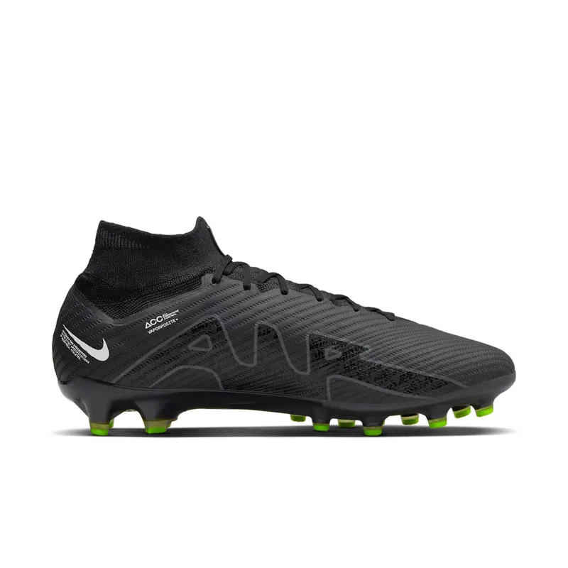Nike Zoom Mercurial Superfly 9 Elite AG-Pro Black White Volt (DJ5165-001)