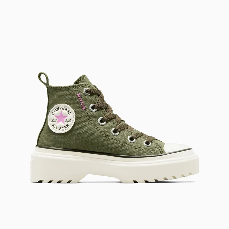 Converse Chuck Taylor All Star Lugged Lift Platform Craft Remastered Utility/egret/grape Fizz