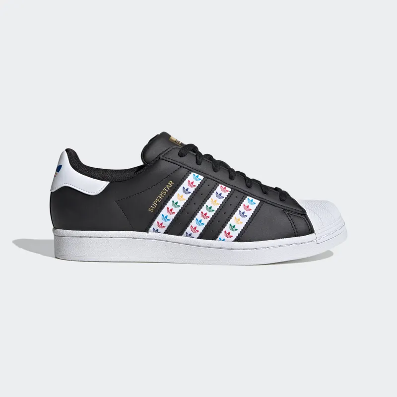 Adidas Superstar Core Black / Cloud White / Gold Metallic (FZ0058)