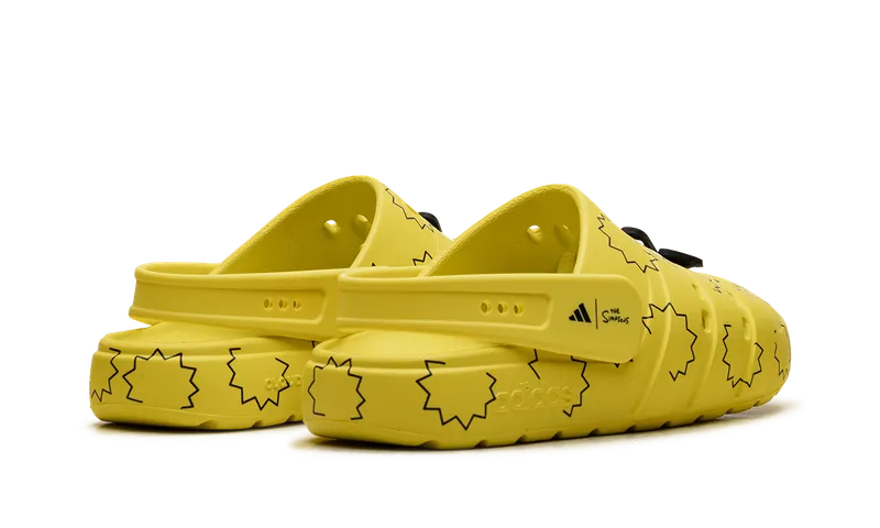 Adidas Adilette Clog “The Simpsons Yellow Black” (HQ2580)
