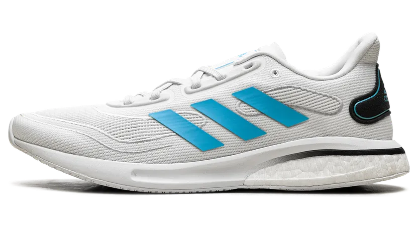 Adidas Supernova “White Signal Cyan” (FW0705)