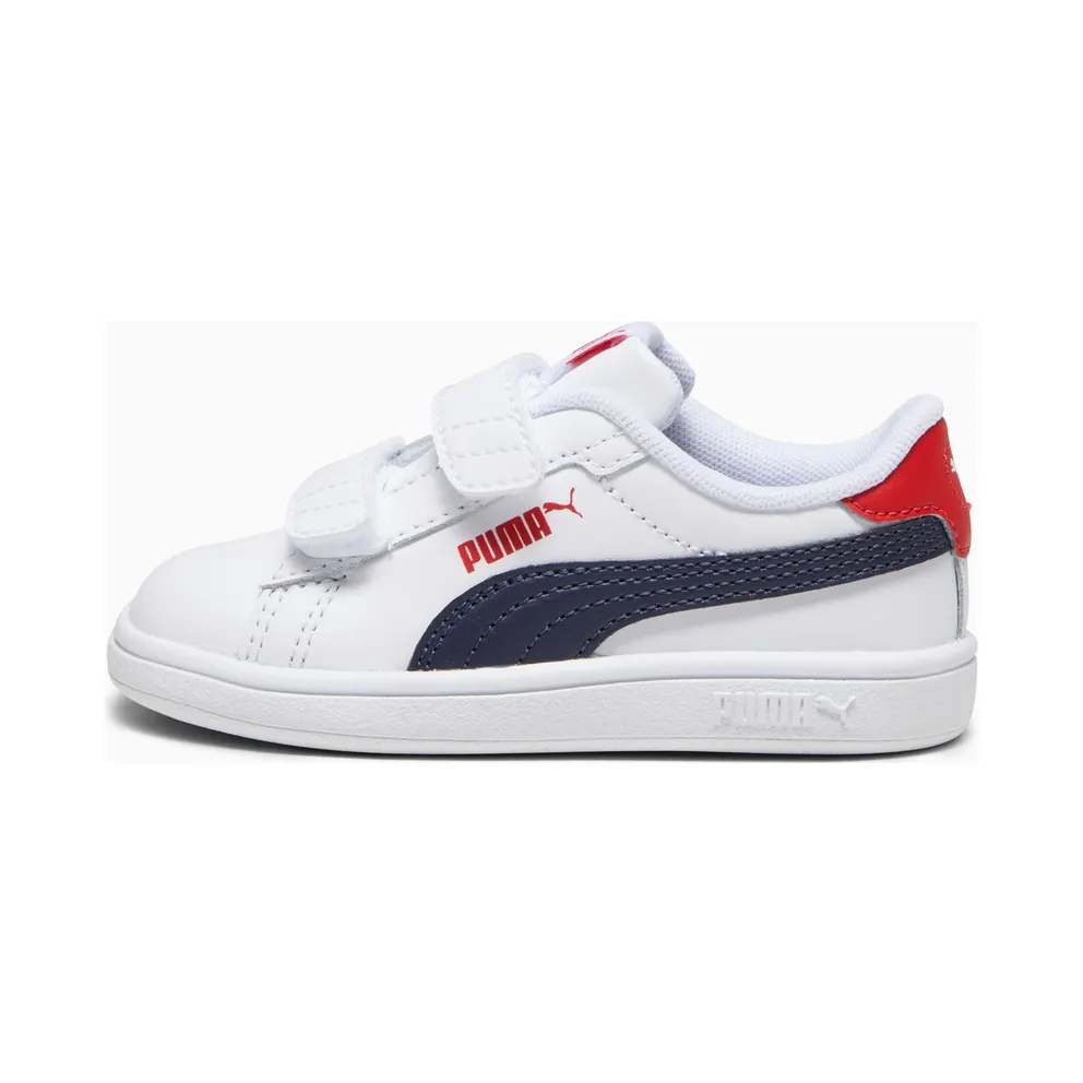 Puma Smash 3.0 Leather V Babys Weiß (392034-11)