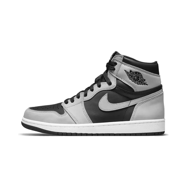 Jordan 1 Retro High Black White Light Smoke Grey (555088-035)