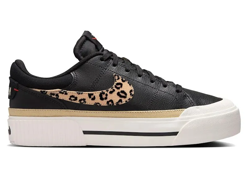 Nike Court Legacy Lift Leopard Black (HF9548-001)