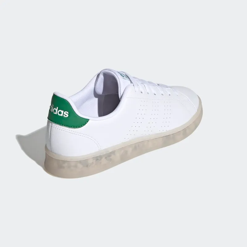 Adidas Advantage Eco Cloud White / Cloud White / Green (FY9679)