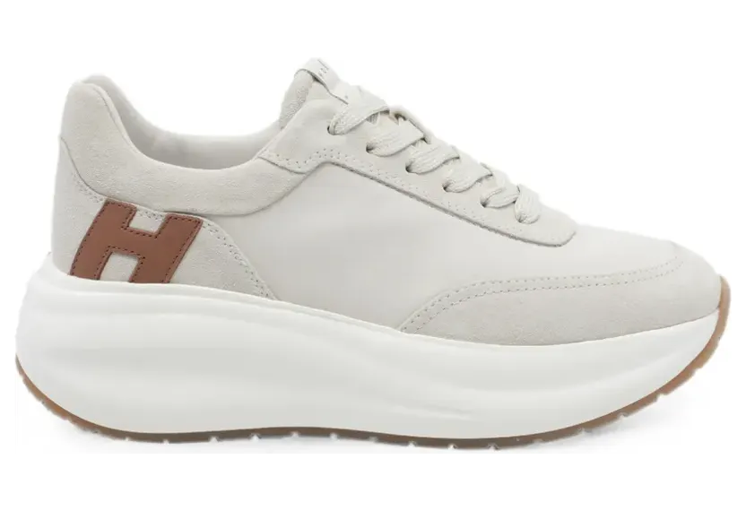Hogan Sneakers met plateauzool – Beige (HXW6960GG30UIT)