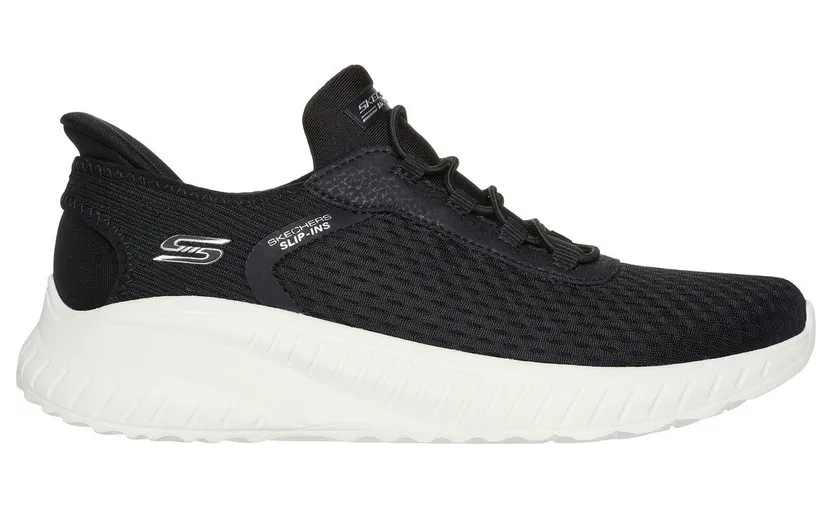 Skechers Slip-ins: BOBS Sport Squad Chaos Sneaker Zwart