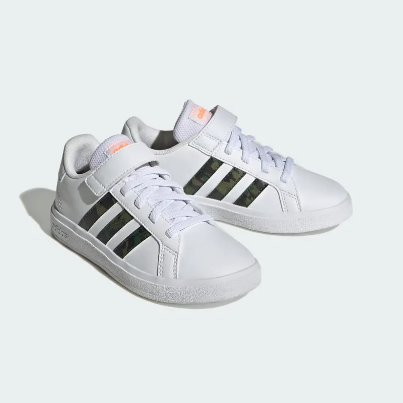 adidas Grand Court Lifestyle Court Cloud White / Cloud White / Screaming Orange (IF2885)