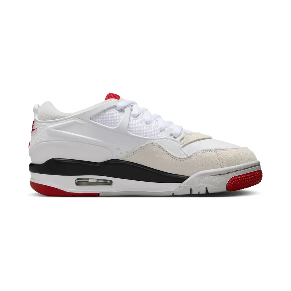 Jordan 4 RM White Black Neutral Grey Varsity Red (FQ7938-102)