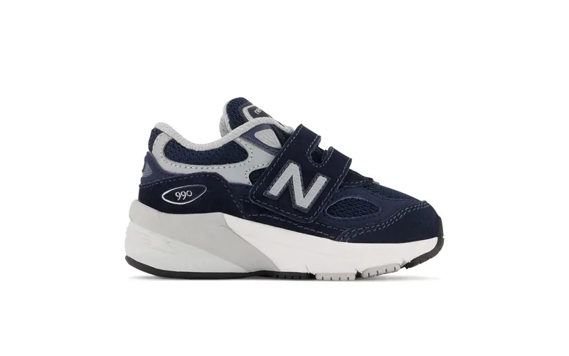 New Balance 990v6 Hook and Loop Navy Silver (IV990NV6)