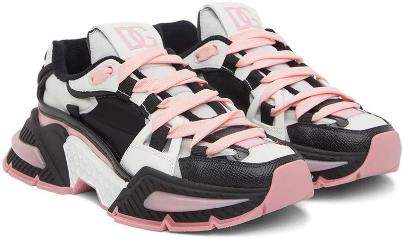 Dolce & Gabbana Pink Airmaster Sneakers (CK1984 AY756)