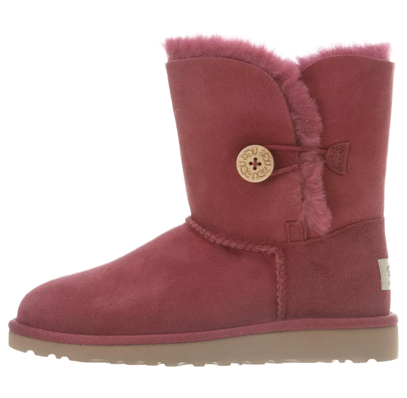 Ugg Bailey Button Boots PS “Red Plum” (5991K-RPL)