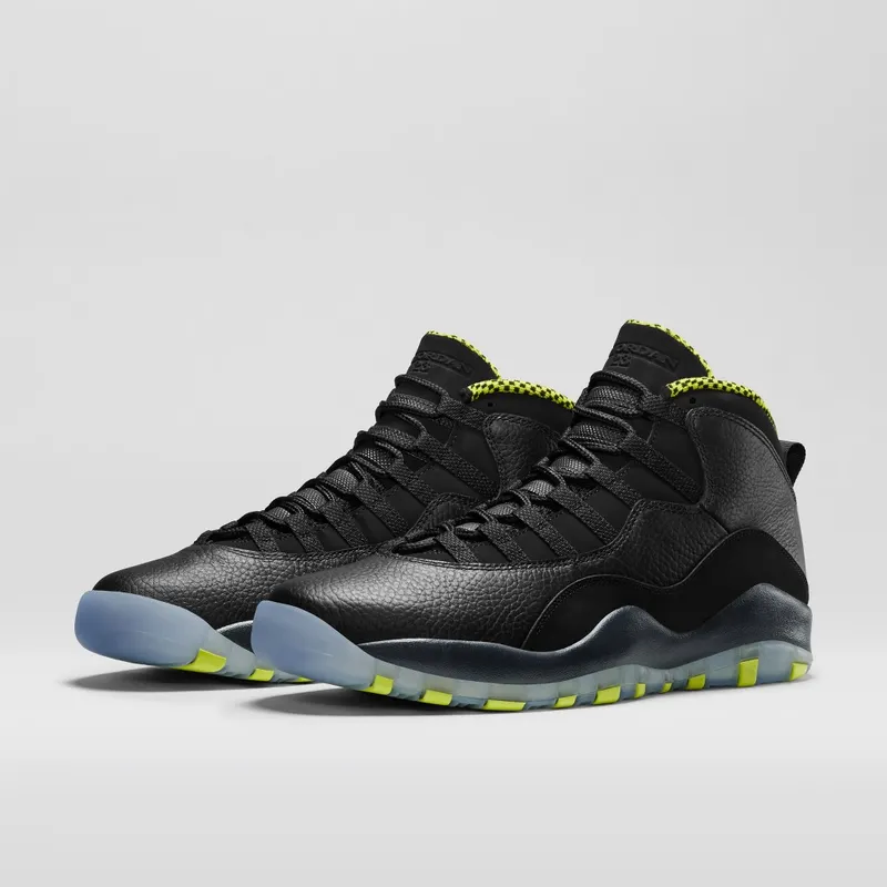 Air Jordan Nike AJ X 10 Retro Venom Green (310805-033)