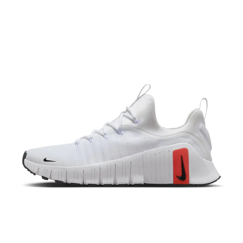 Nike Free Metcon 6 White Picante Red Pure Platinum Black (FJ7127-100)