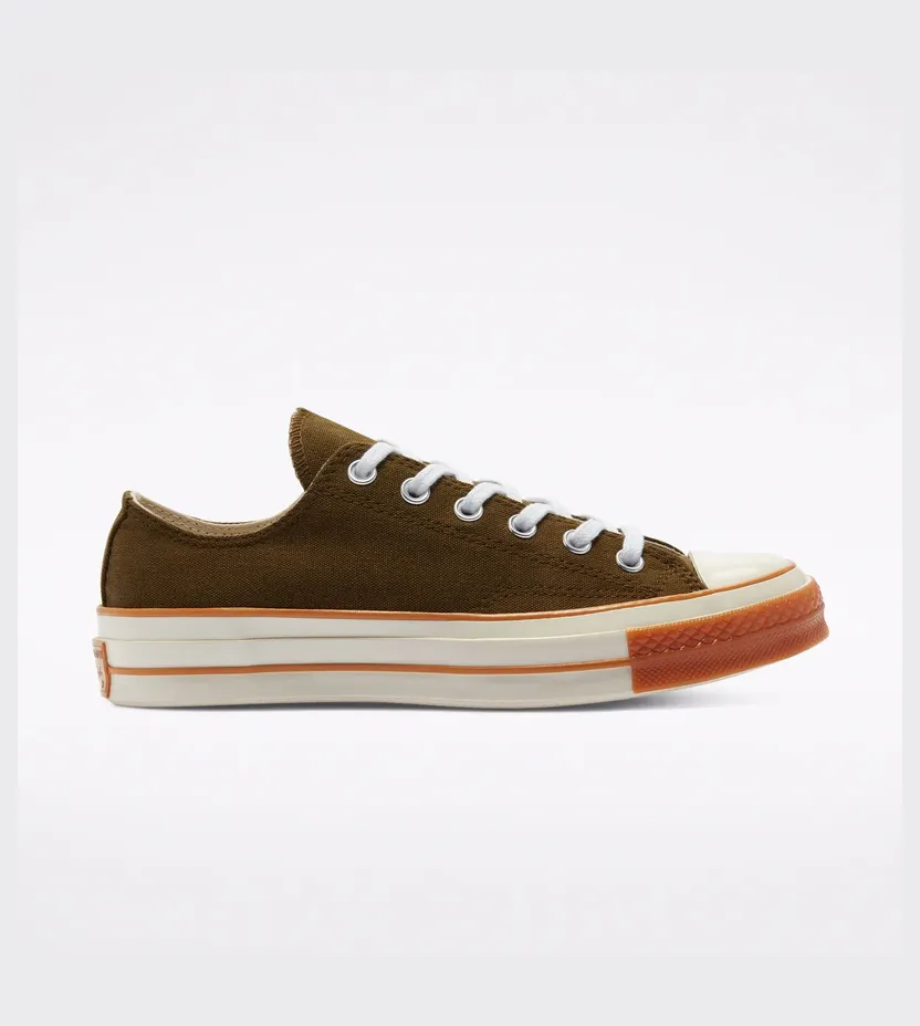 Converse Pop Toe Chuck 70 Low Top Surplus Olive/egret/gum Honey (169059C)
