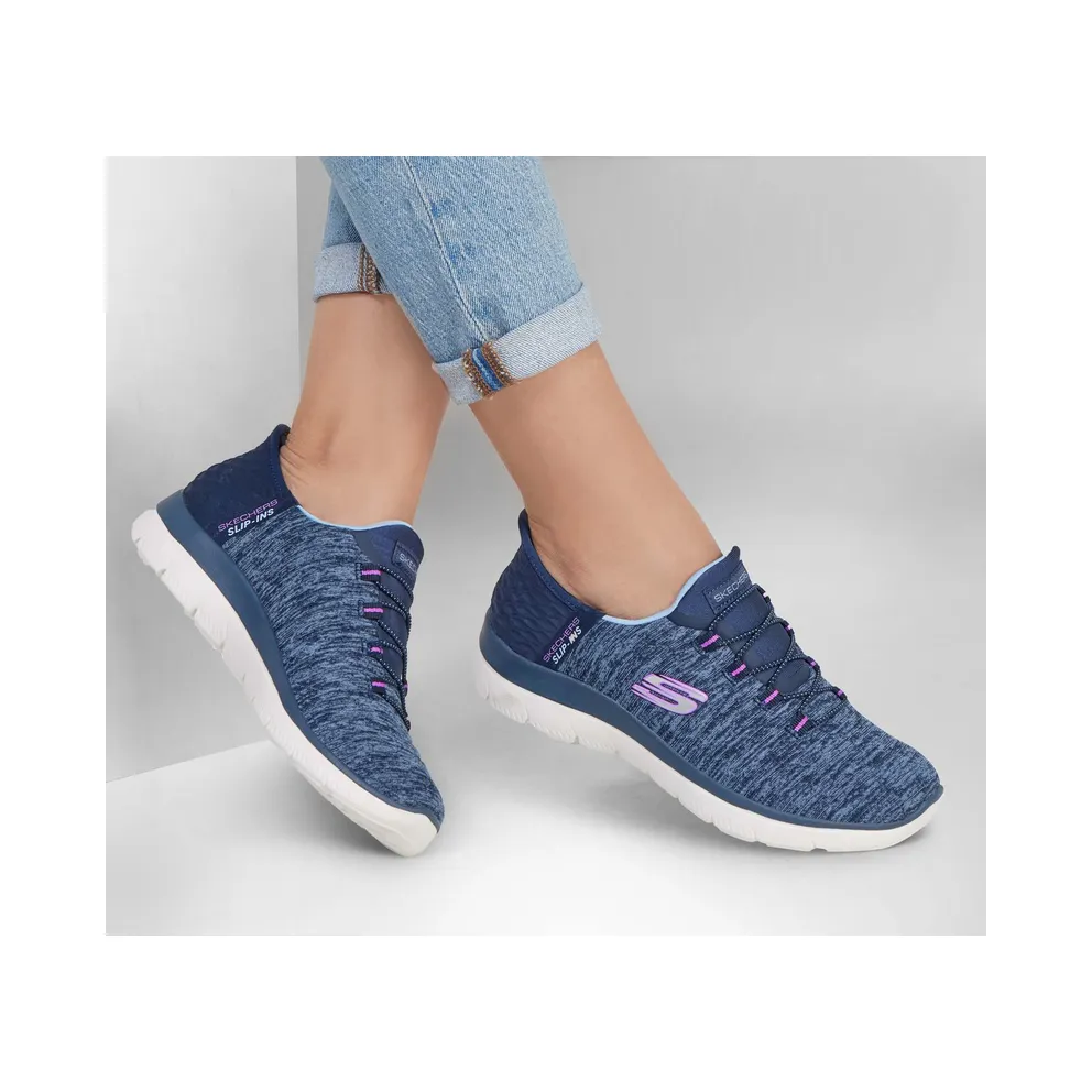 Skechers Slip-ins: Summits – Dazzling Haze Sneaker Marine/Purper