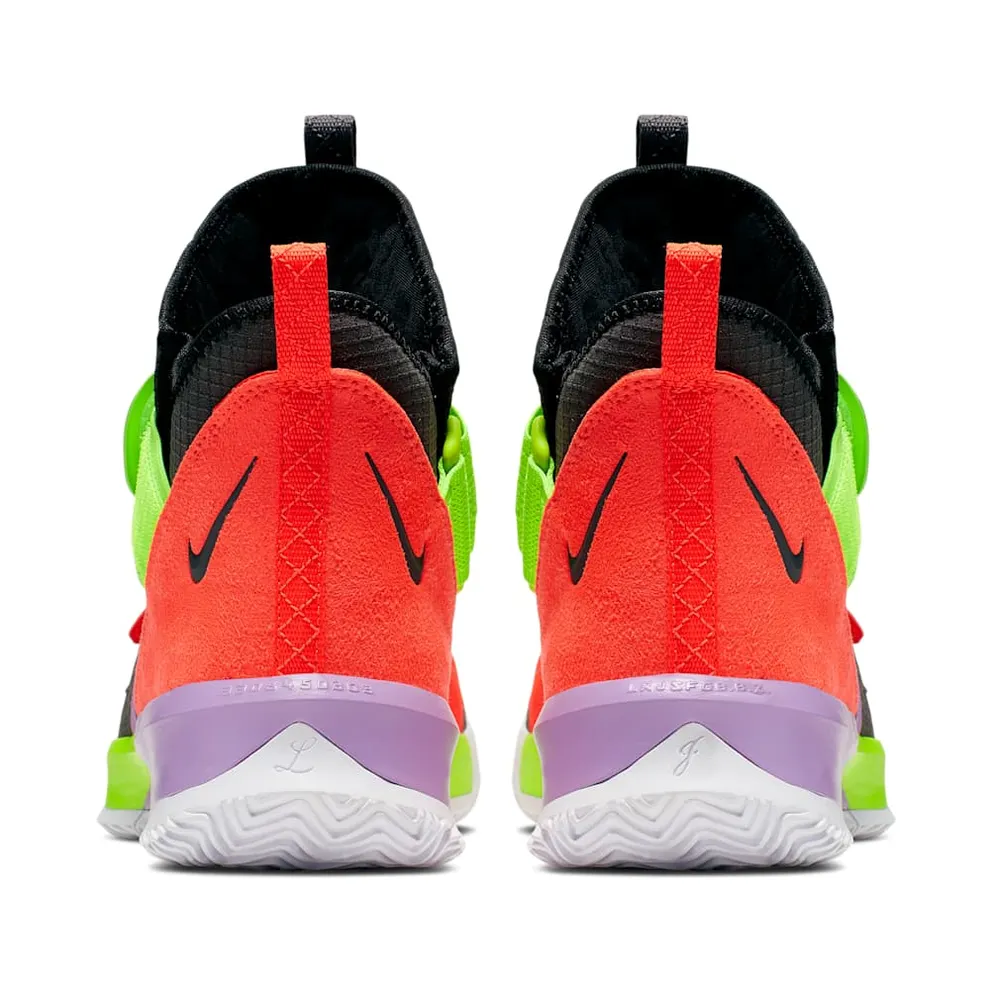LeBron Soldier 13 Thunder Grey/Bright Crimson-Electric Green (AR4225-002)