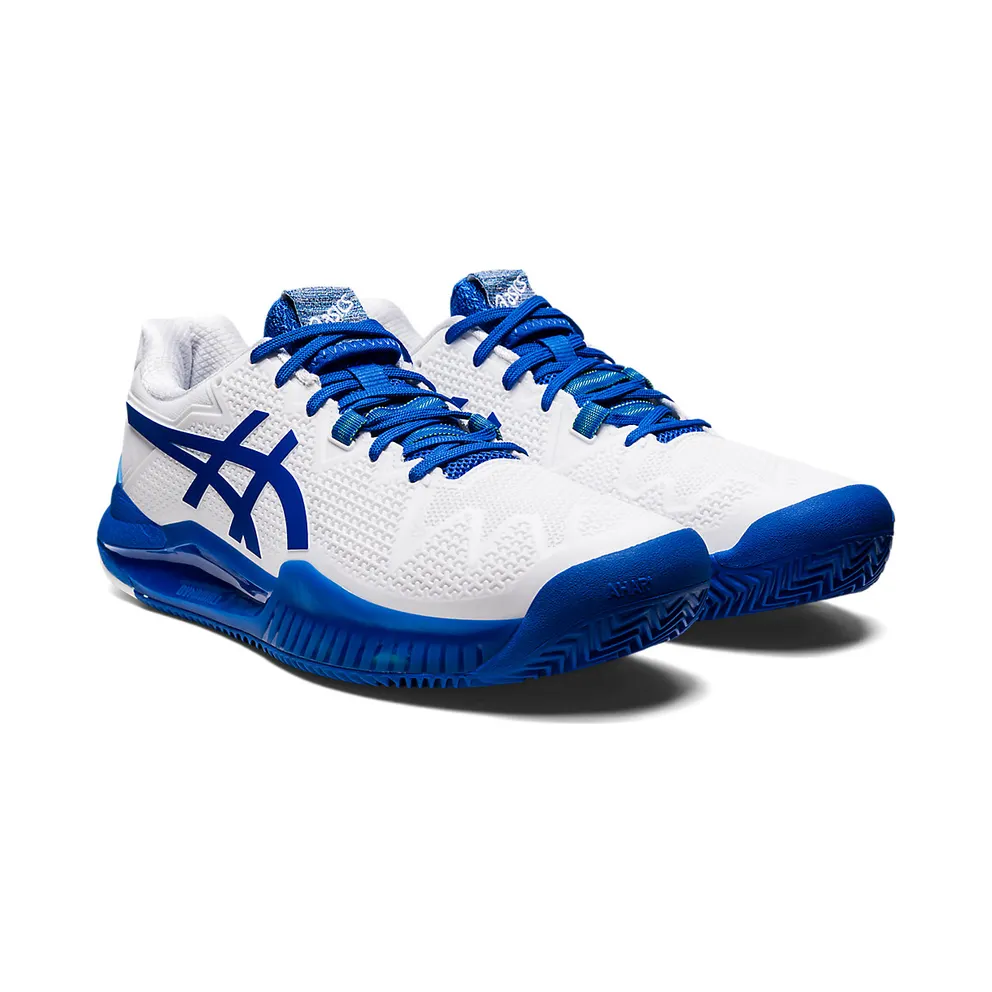 Asics GEL-RESOLUTION 8 CLAY White/Tuna Blue (1041A346.960)