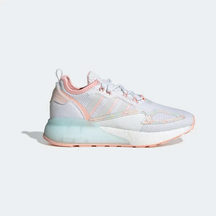 adidas ZX 2K Boost Cloud White / Cloud White / Haze Coral (GZ7456)