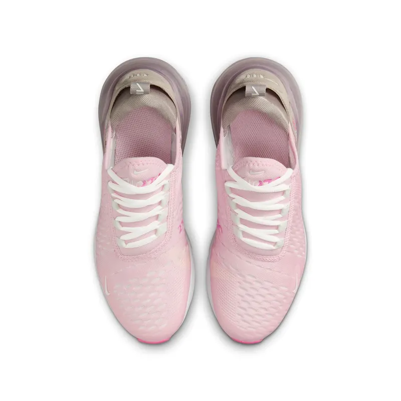 Nike AIR MAX 270 GS “PINK FOAM COLLEGE GREY PLATINUM VIOLET SUMMIT WHITE (GS)” (IB4435-663)
