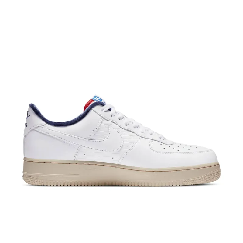 Nike Air Force 1 Low Kith Paris – “White / Red-navy” (CZ7927-100)