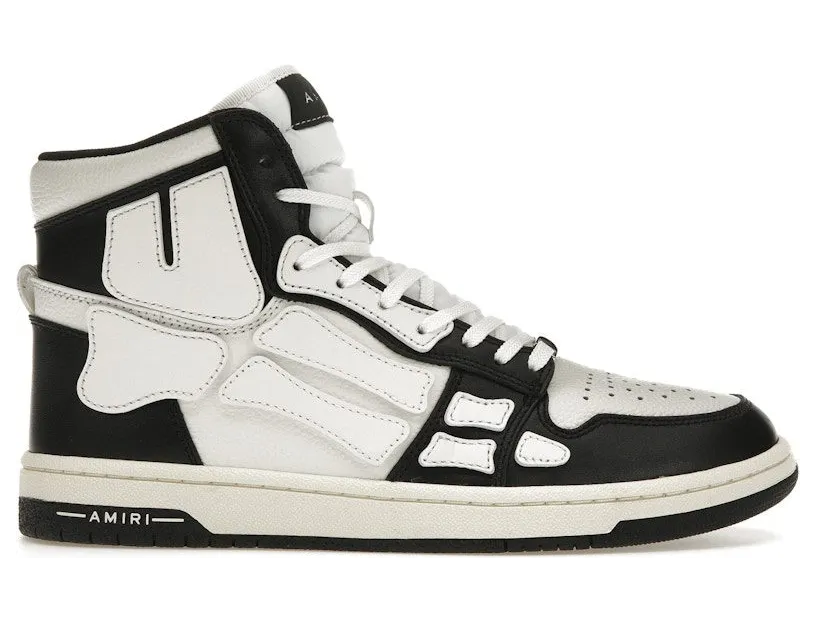 AMIRI Skel High Tops Black White (PXMFS001-004)