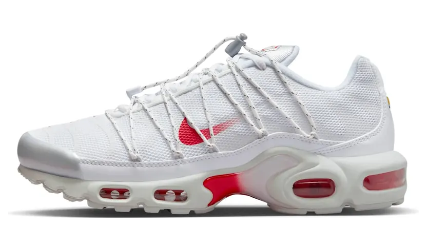 Nike Air Max Plus Lace Utility White University Red (FN3488-100)