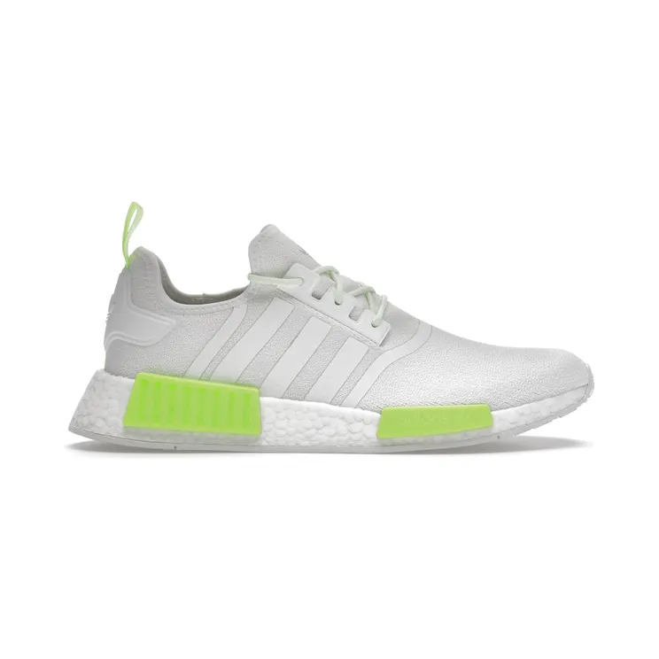 adidas NMD R1 Crystal White Solar Green (GW5663-WL)